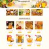 Thiết kế website bán mật ong