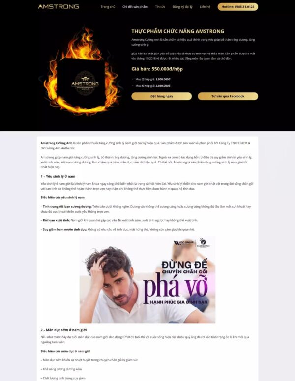 Thiết kế website bán thực phẩm chức năng (KISO17831) - Ảnh 4
