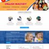 Thiết kế website trung tâm tiếng anh