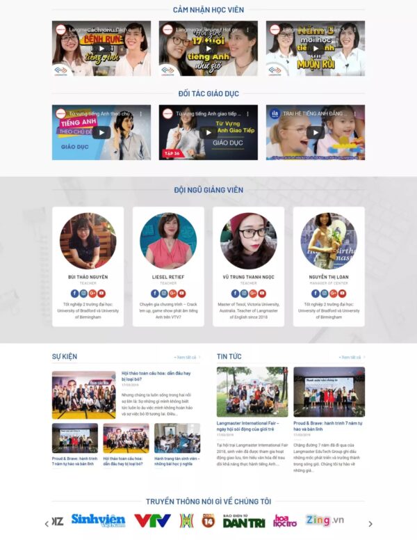 Thiết kế website trung tâm tiếng anh (KISO17822) - Ảnh 4