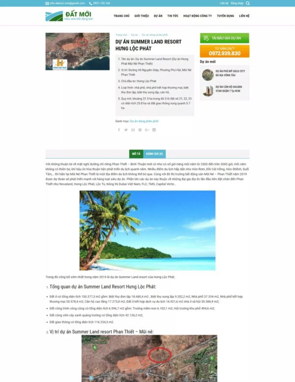 Alternative view of Thiết kế website bất động sản (KISO17786)