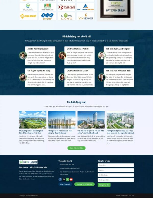 Alternative view of Thiết kế website bất động sản (KISO17780)