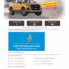 Thiết kế website đại lý xe Ford