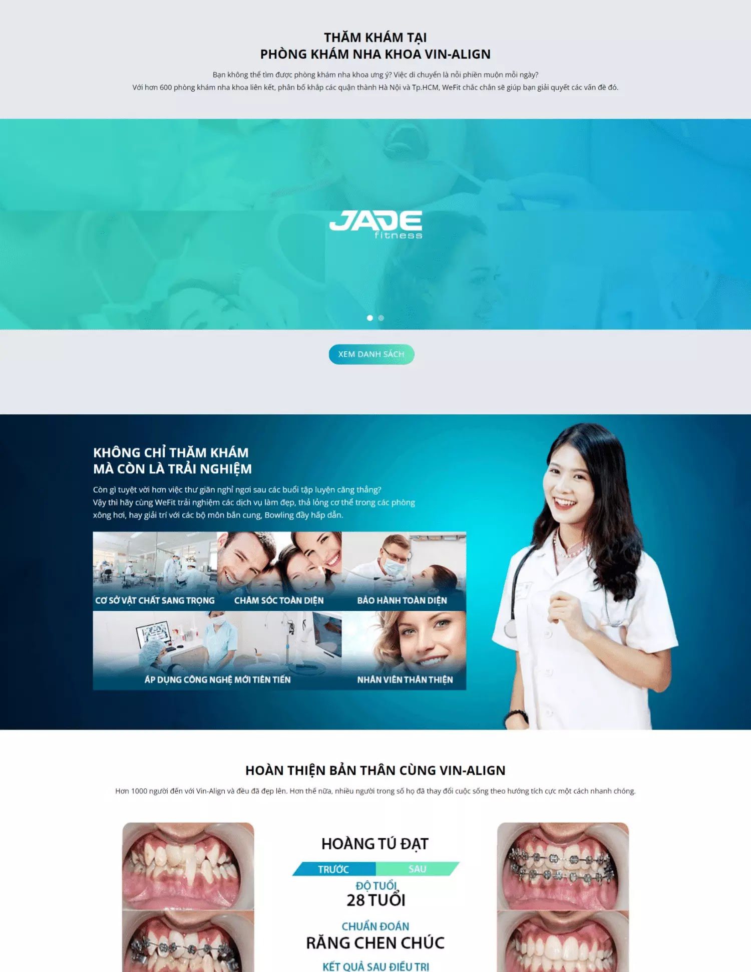 Thiết kế website dịch vụ nha khoa (KISO17861) - Ảnh 3