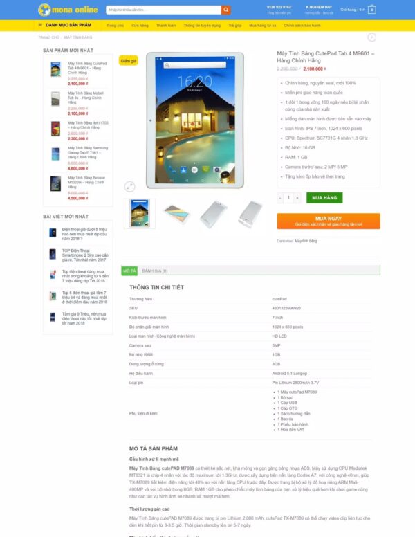 Thiết kế website điện máy xanh (KISO17905) - Ảnh 3