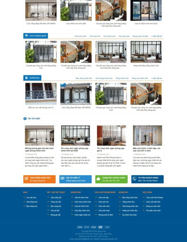 Alternative view of Thiết kế website gia công cơ khí (KISO17845)