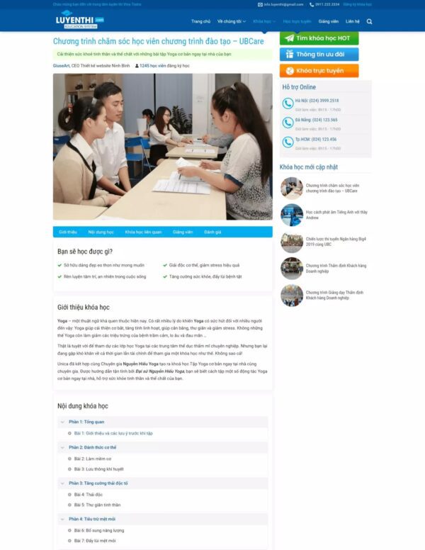 Thiết kế website giáo dục (KISO17764) - Ảnh 3