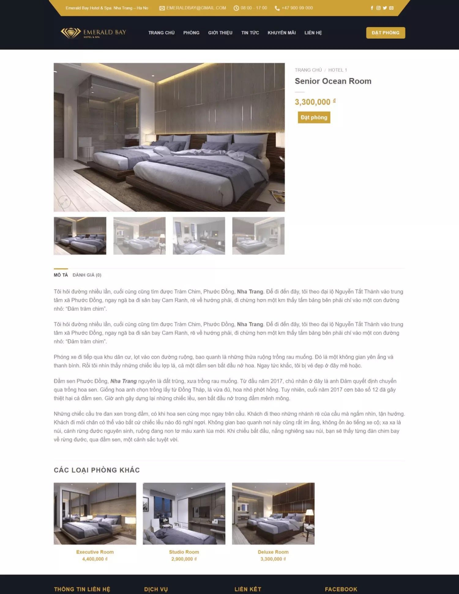 Thiết kế website khách sạn (KISO17899) - Ảnh 3