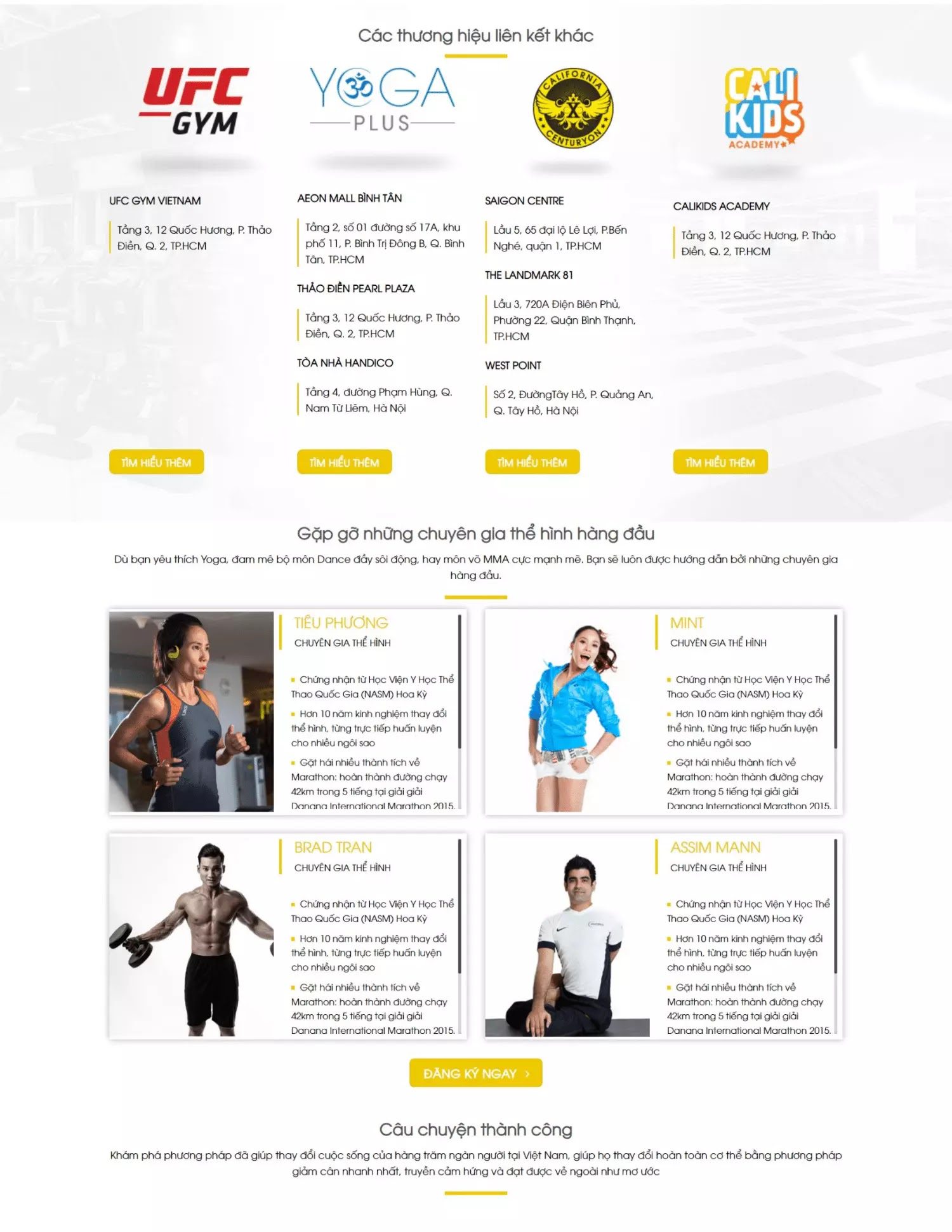 Thiết kế website phòng tập Gym (KISO17795) - Ảnh 3