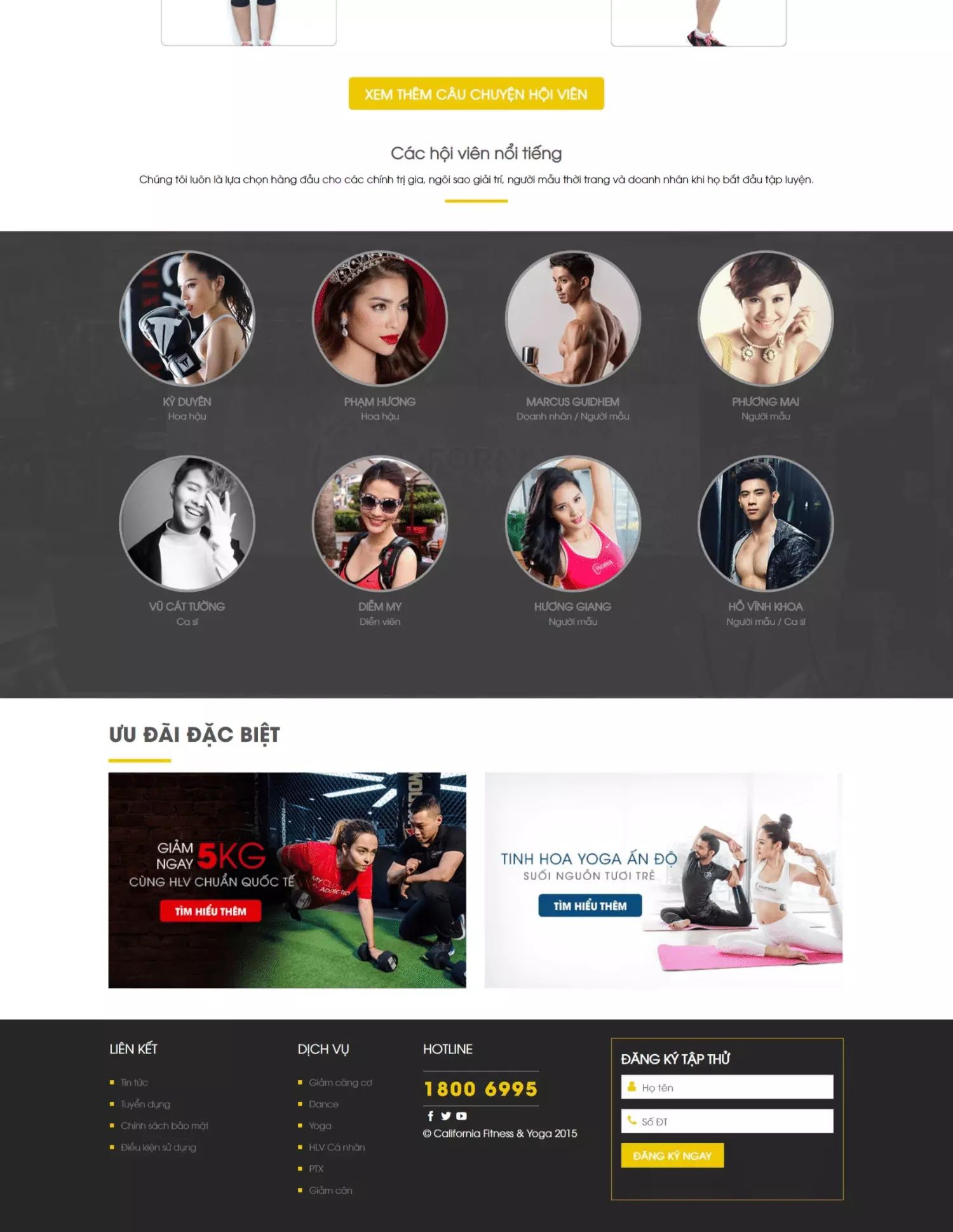 Thiết kế website phòng tập Gym (KISO17795) - Ảnh 2