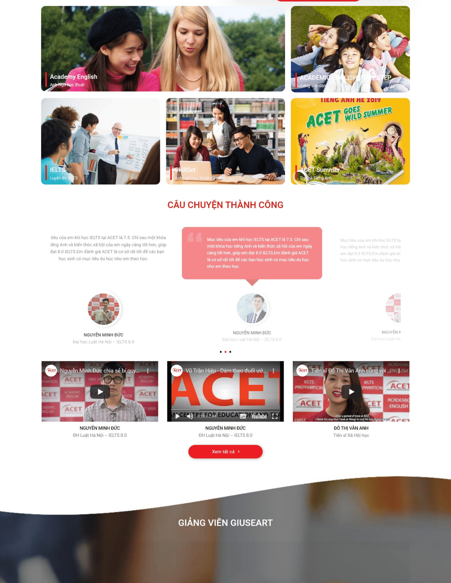 Thiết kế website trung tâm Anh Ngữ (KISO18087) - Ảnh 5