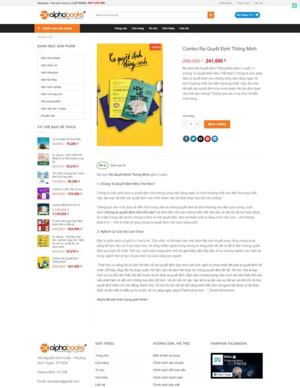 Thiết kế website bán sách (KISO17973) - Ảnh 3