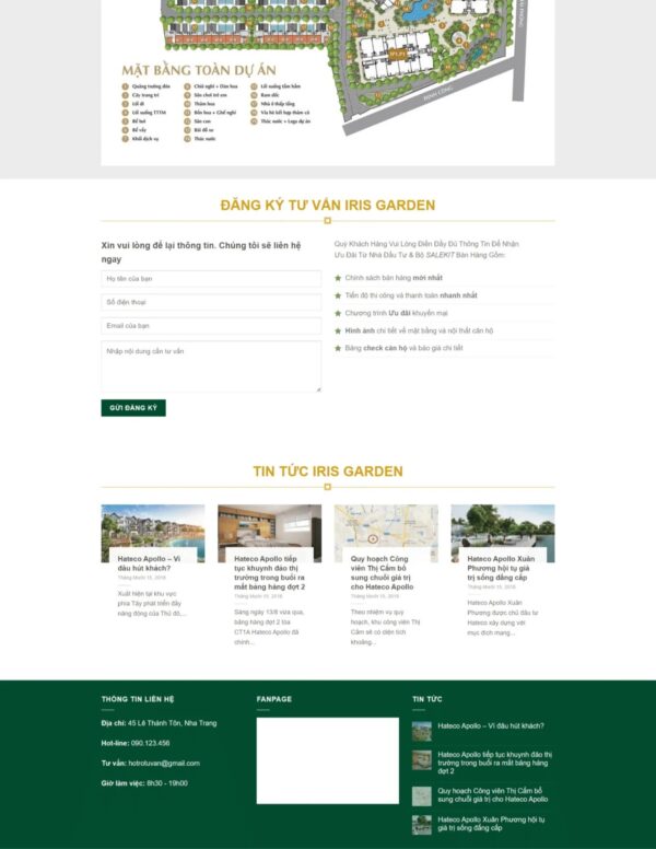 Alternative view of Thiết kế website bất động sản (KISO18035)
