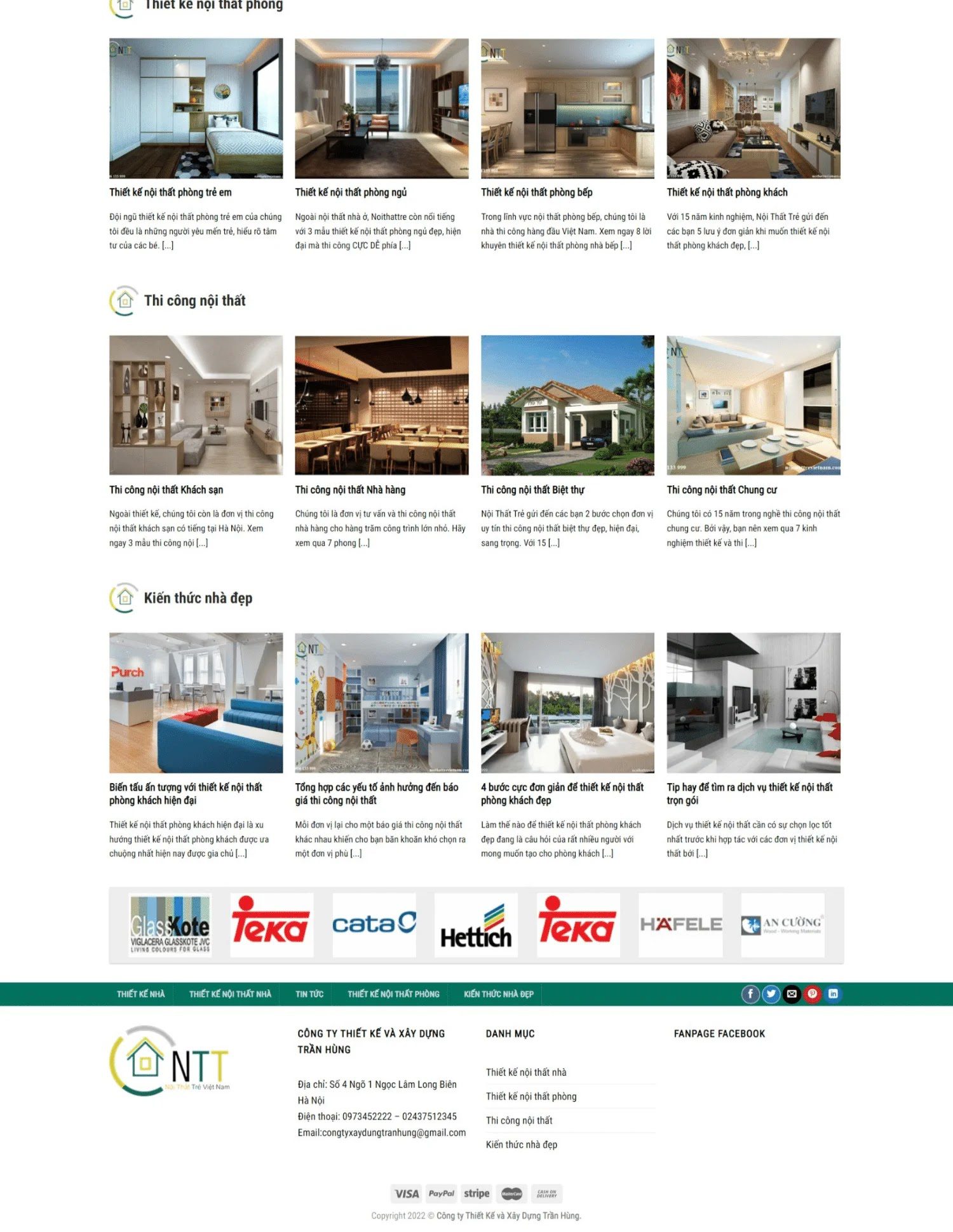 Thiết kế website công ty kiến trúc – xây dựng (KISO18139) - Ảnh 2