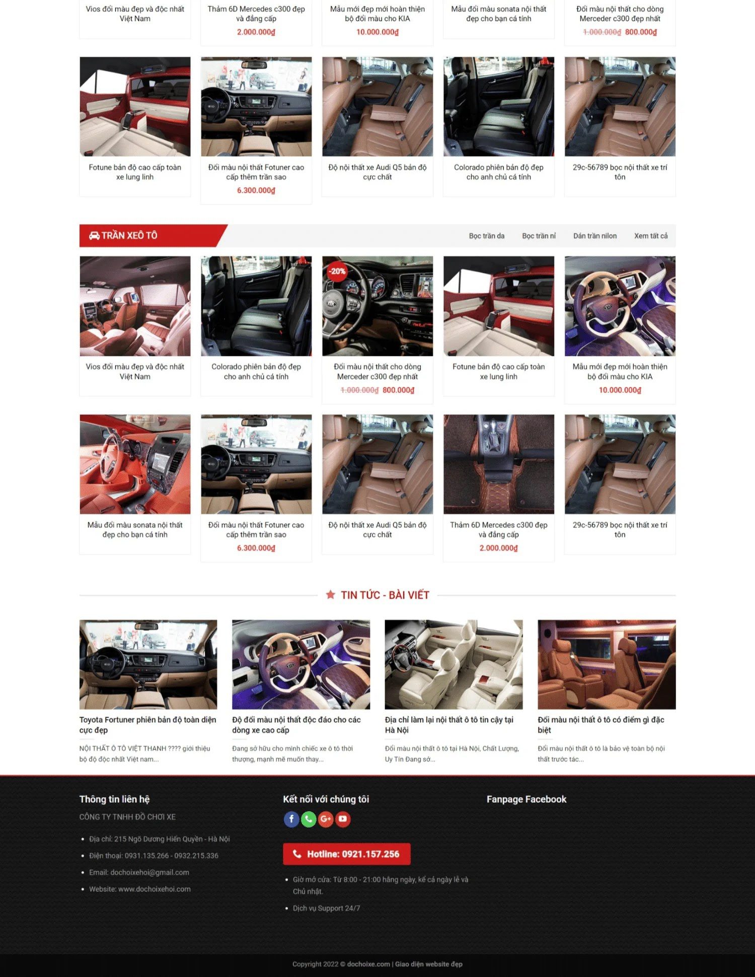 Thiết kế website bán phụ tùng ô tô (KISO18181) - Ảnh 2