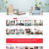 Thiết kế website hệ thống siêu thị nội thất SunMax