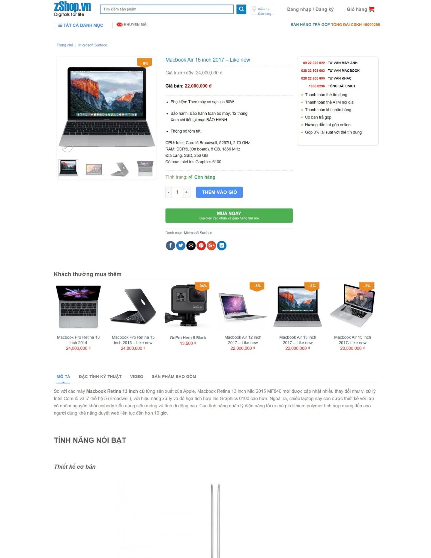 Thiết kế website bán đồ công nghệ ZShop (KISO18148) - Ảnh 3