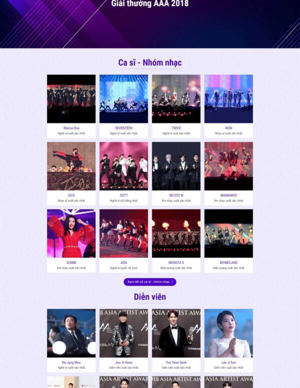 Alternative view of Thiết kế website sự kiện (KISO18052)