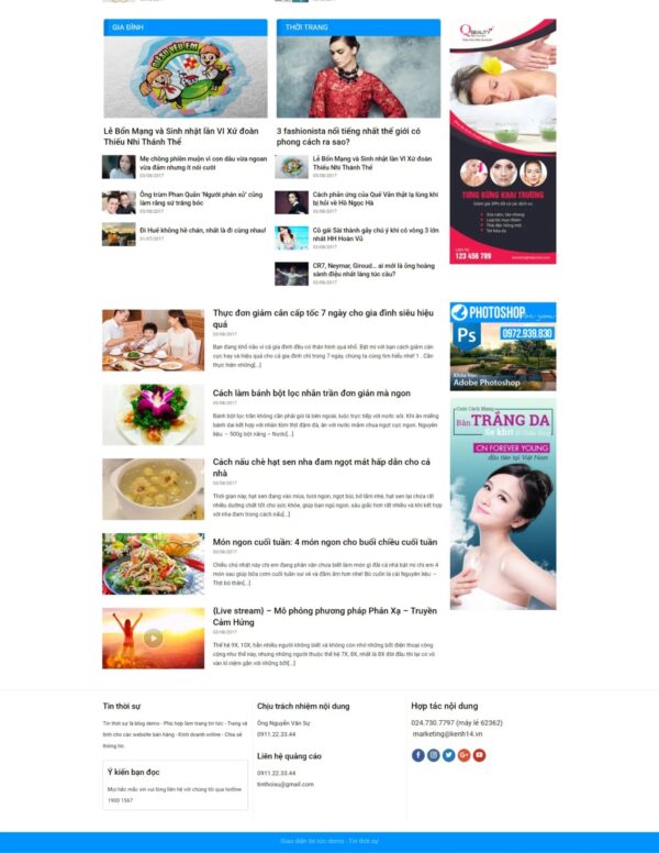 Alternative view of Thiết kế website tin tức online (KISO18205)