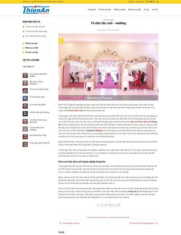 Thiết kế website tổ chức sự kiện (KISO18134) - Ảnh 3
